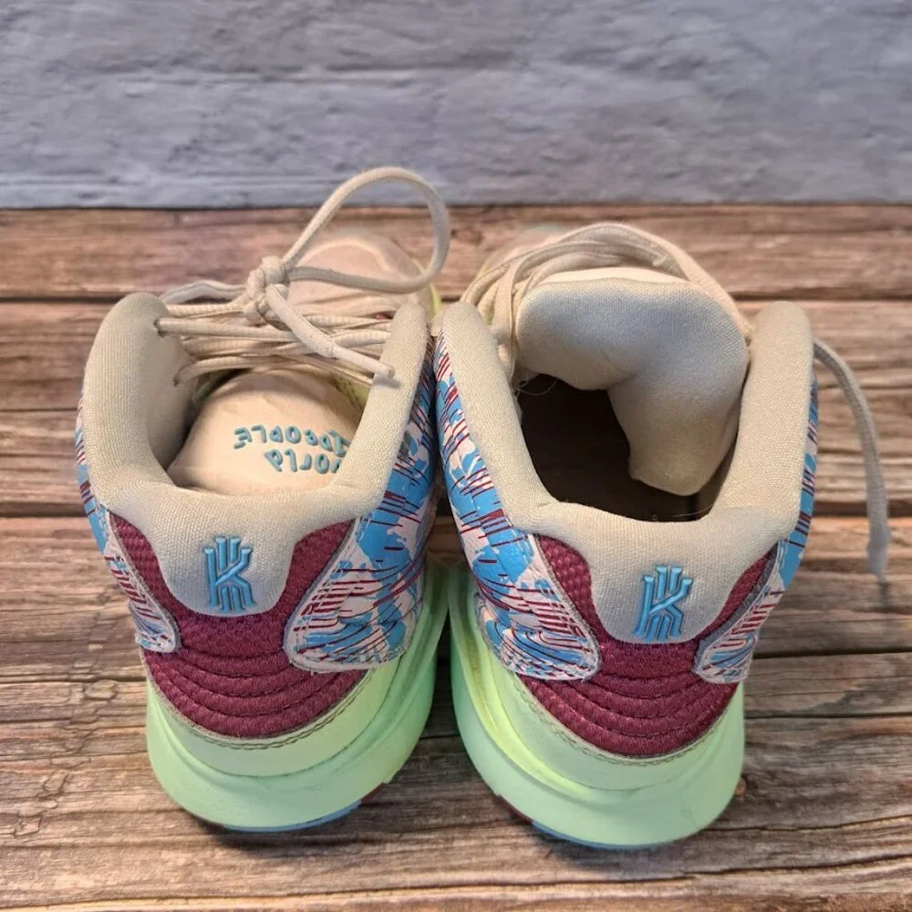 Nike Kyrie Infinity 1 world 1 people basketball shoes in light soft pink sweet b